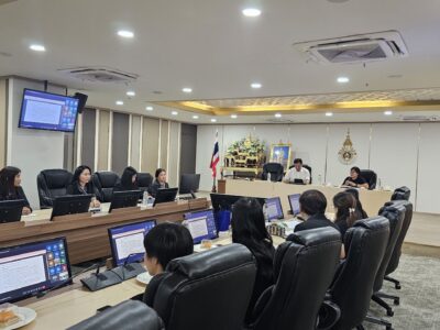 2569-4-8 ประชุมปิดตรวจการตรวจสอบรายงานการเงินประจำปีงบประมาณ 2568 มหาวิทยาลัยเทคโนโลยีราชมงคลสุวรรณภูมิ