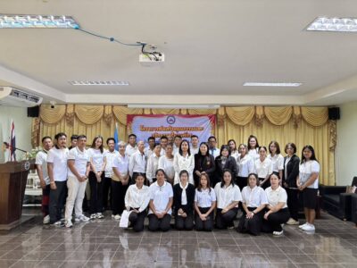 2569-5-26 วิทยากรบรรยาย เรื่อง “การป้องกันและปราบปรามการทุจริตในองค์กร” ให้กับองค์การบริหารส่วนตำบลสามบัณฑิต