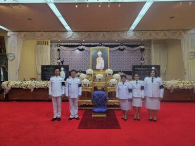 2569-6-25 ร่วมพิธีบำเพ็ญกุศลสวดพระอภิธรรม